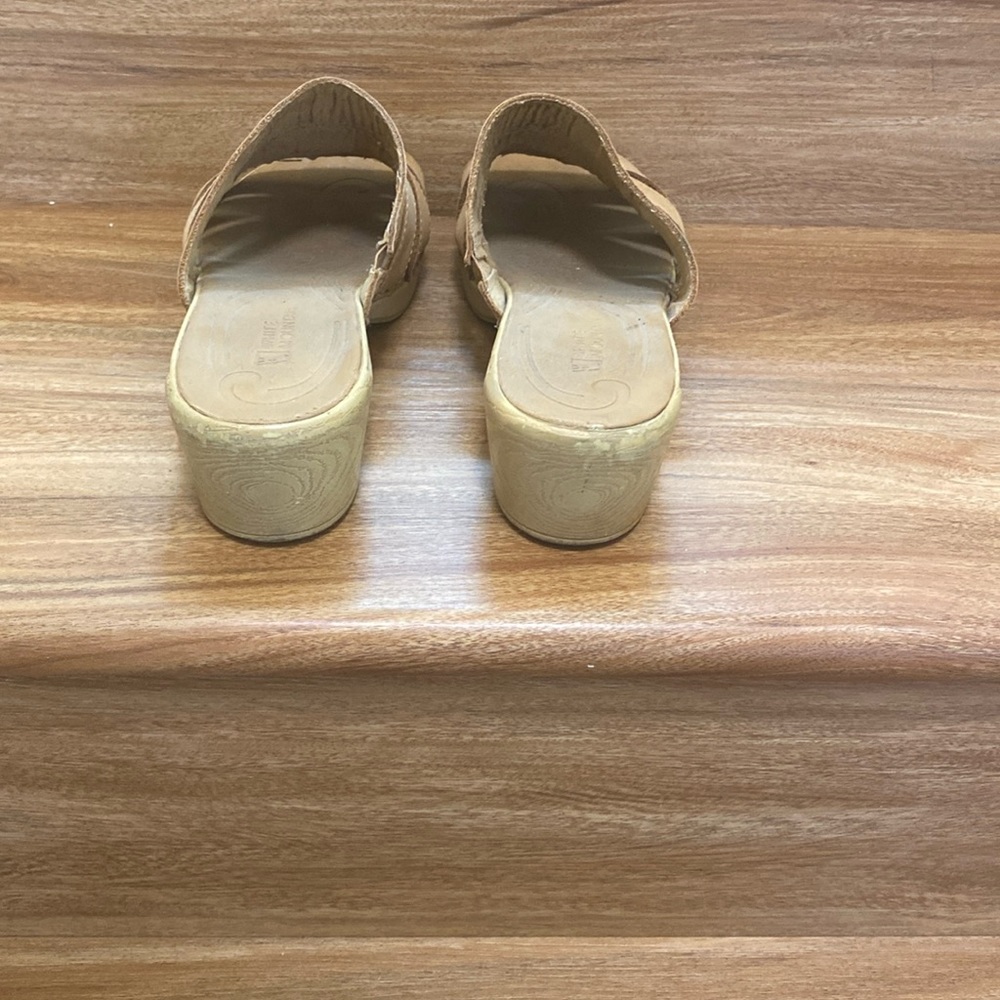 White Mountain GENIE Brown Clogs Sandals size 9M - Picture 7 of 10